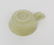 CHINESE CARVED WHITE JADE CUP w STAND - 6
