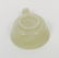 CHINESE CARVED WHITE JADE CUP w STAND - 7
