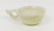 CHINESE CARVED WHITE JADE CUP w STAND - 9