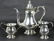 3pc BLACK STARR & FROST GORHAM STERLING TEA SET