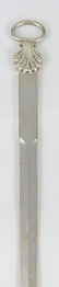 TIFFANY & CO STERLING SILVER SHELL LETTER OPENER - 2