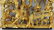 CHINESE CARVED, GILT & LACQUERED WOOD PANEL - 3