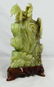 CHINESE CELADON JADE ELDER SCULPTURE - 6
