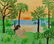 CRISTINA DUCLOS 'BEACH SCENE' OIL PAINTING / BOARD - 2
