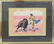 SPANISH SCHOOL 'MATADOR w BULL' OIL / PAPER SIGNED