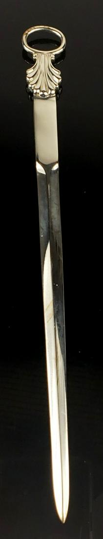 TIFFANY & CO STERLING SILVER SHELL LETTER OPENER (1 of 3)