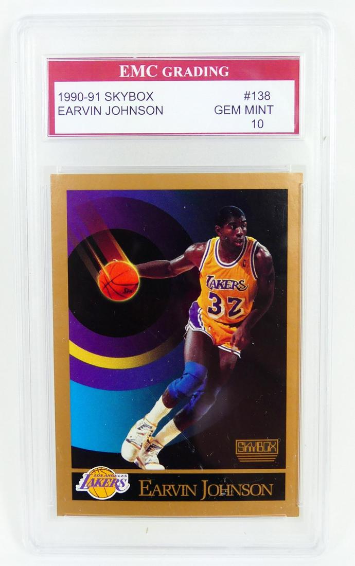 1990-91 SKYBOX EARVIN MAGIC JOHNSON CARD (1 of 2)
