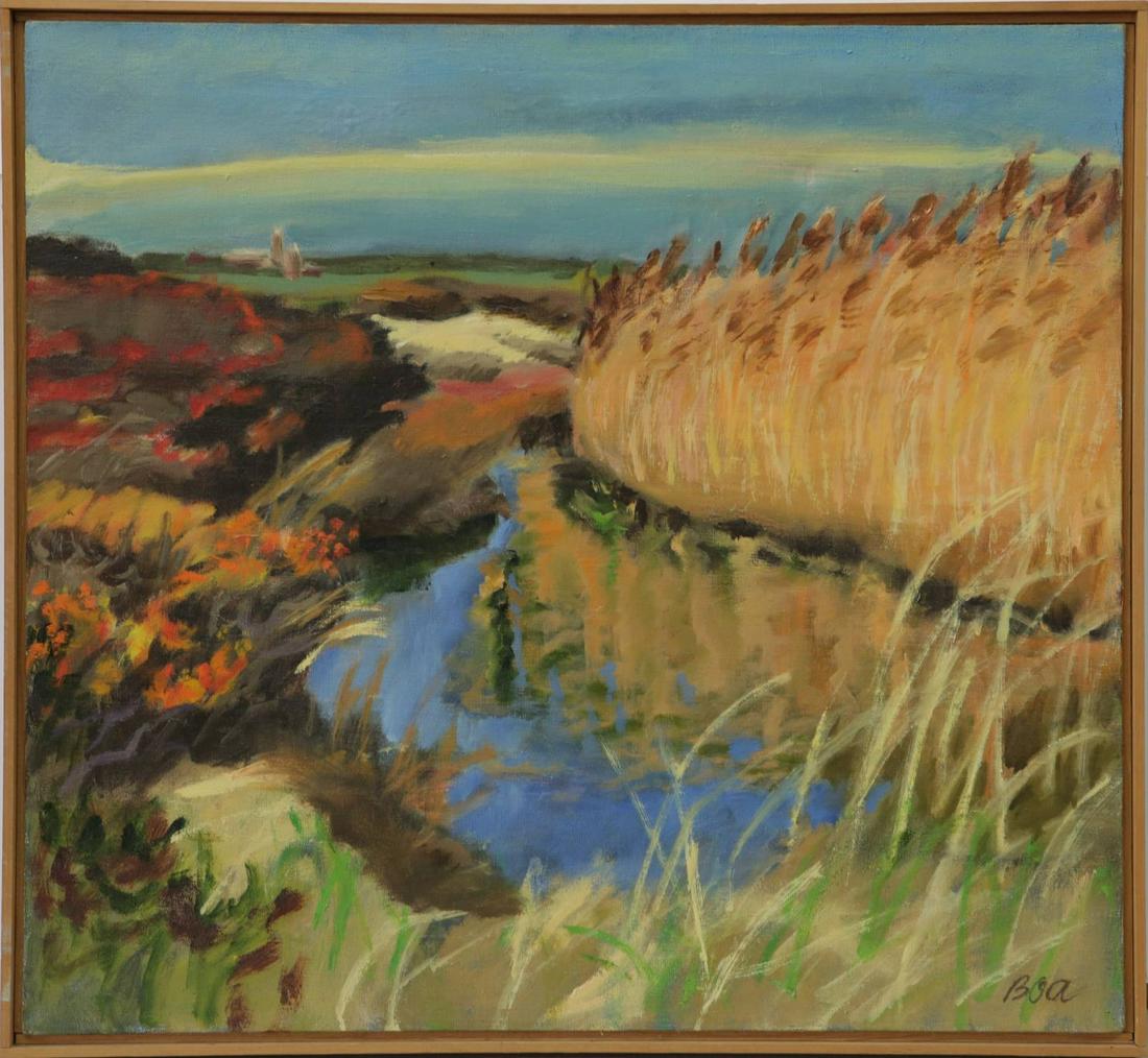 BARBARA OLINS ALPERT 'BITTERSWEET' OIL ON CANVAS (1 of 7)