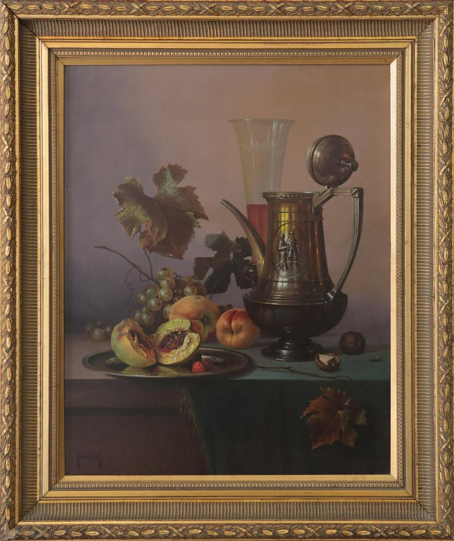 GYULA BUBARNIK 'STILL LIFE' OIL PAINTING ON PANEL (1 of 4)