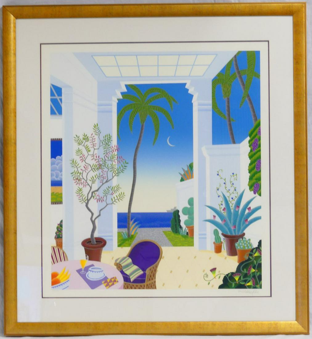 THOMAS MCKNIGHT 'BISCAYNE BAY' SILKSCREEN (1 of 5)