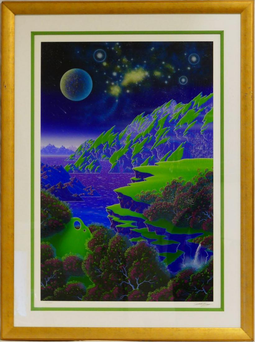JON RATTENBURY 'NIGHT LIGHT' SERIGRAPH (1 of 6)