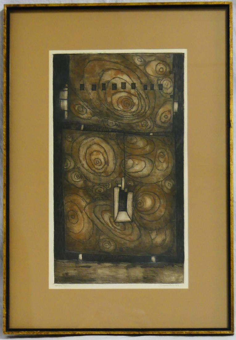 JOSEPH DEMARAIS ARTIST PROOF ETCHING (1 of 5)