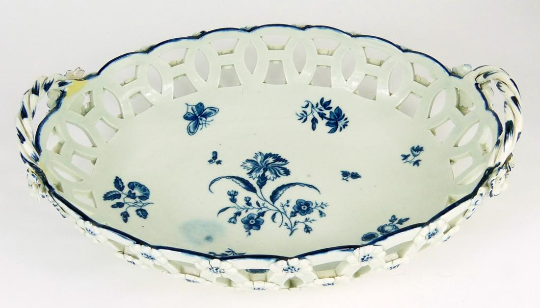 DR. WALL WORCESTER RETICULATED PORCELAIN BASKET (1 of 5)