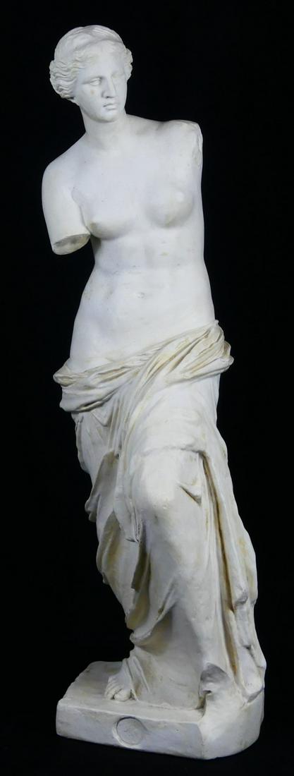 PIETRO CAPRONI VENUS DE MILO PLASTER SCULPTURE (1 of 6)
