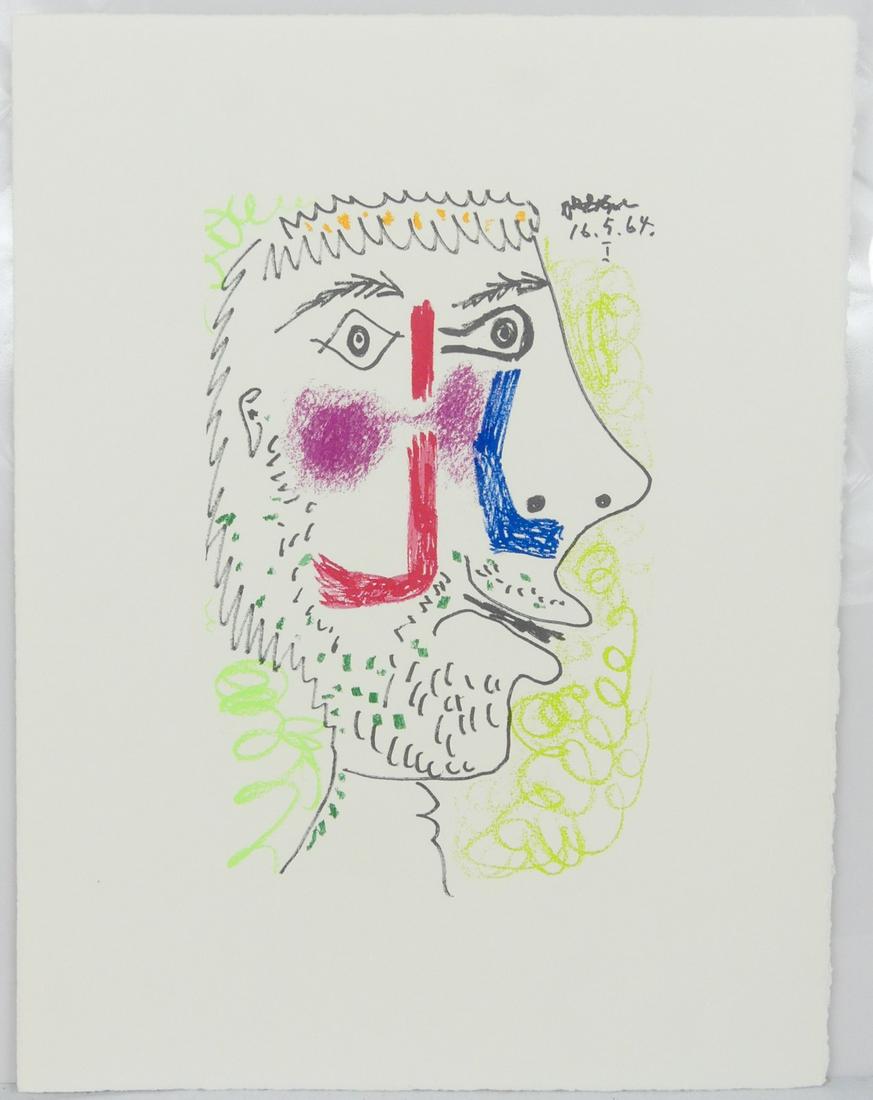 Pablo Picasso 【Le Goût du Bonheur 21】 Picasso - Le Gout du Bonheur; A Suite of Happy, Playful and