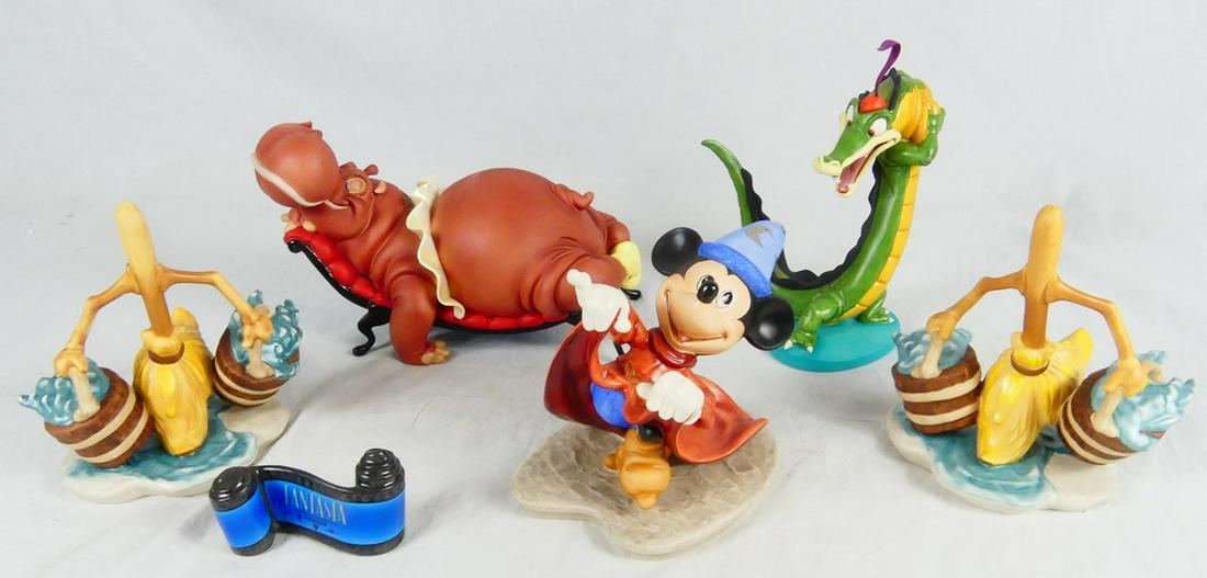 6pc DISNEY WDCC FANTASIA FIGURINES (1 of 3)