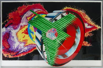 JAMES ROSENQUIST 'SPACE DUST'