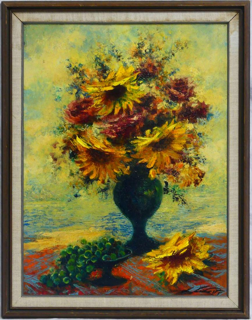 LUDOLFS LIBERTS 'STILL LIFE' OIL PAINTING / CANVAS (1 of 4)