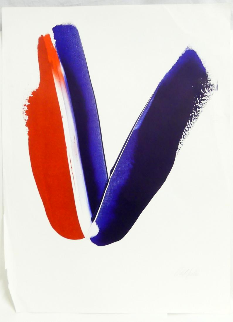 PAUL JENKINS LITHOGRAPH SIGNED (1 of 4)