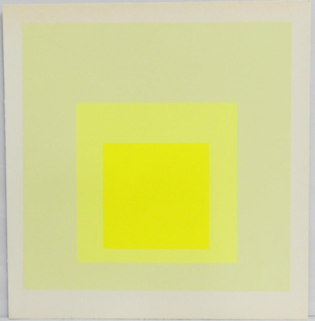 JOSEF ALBERS 'HARD EDGE' SERIGRAPH (1 of 3)