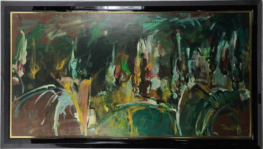 PASCAL CUCARO 'CIRCUS' OIL PAINTING ON CANVAS (1 of 4)