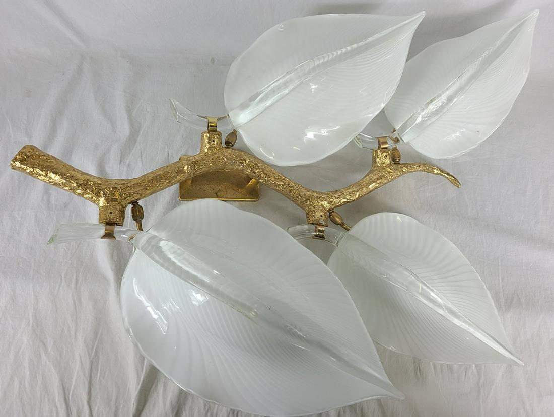 3pc MURANO BAROVIER & TOSO WALL LAMP & SCONCES (1 of 9)