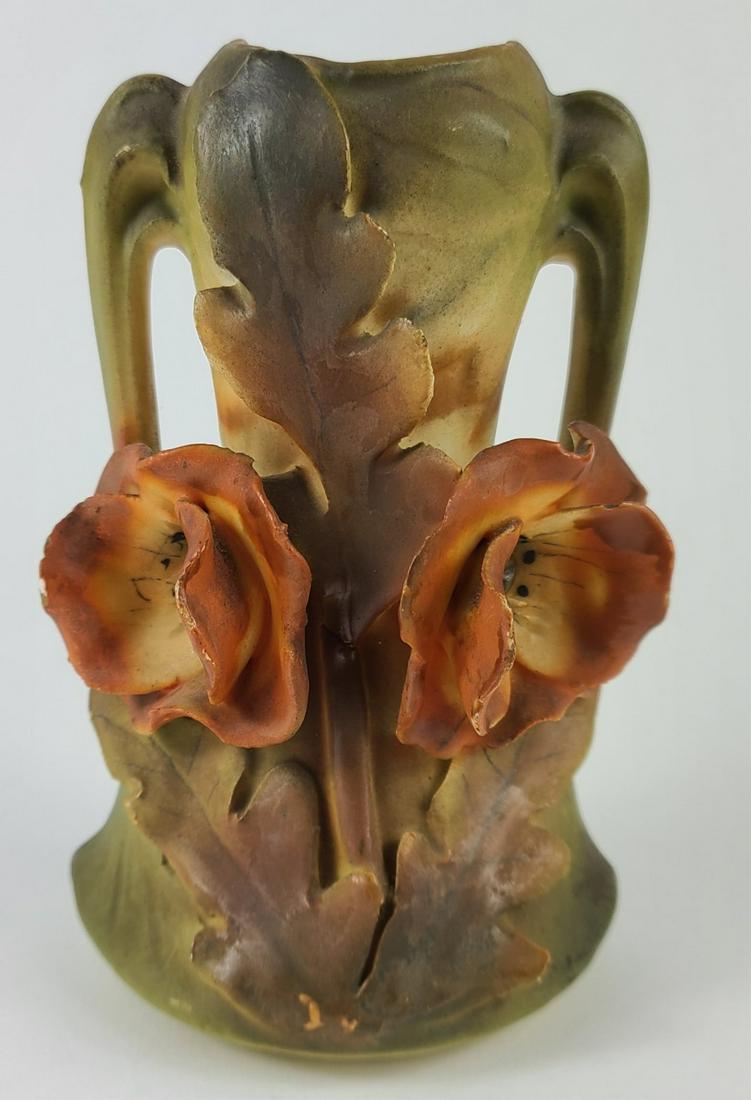 ROYAL DUX HANDLED PORCELAIN VASE (1 of 6)