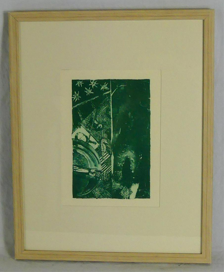 JASPER JOHNS 'SUMMER' COLOR LITHOGRAPH (1 of 4)