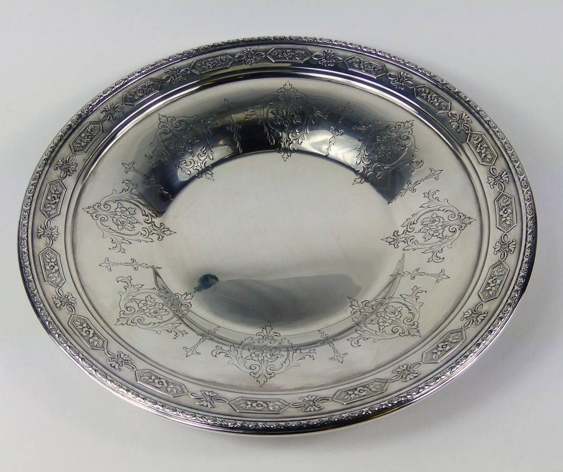 TOWLE 'LOUIS XIV' STERLING SILVER 10" PLATE (1 of 5)