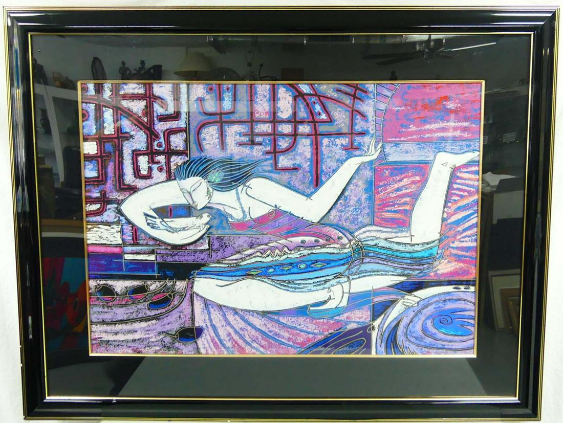 ADRIAN WONG SHUE 'SONGBIRD' SERIGRAPH (1 of 10)