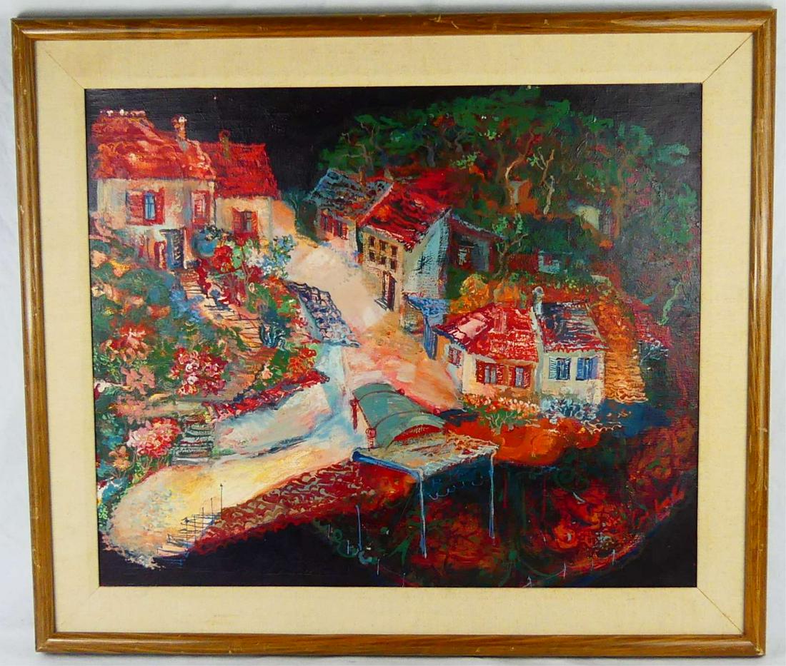 FRANZ ANTON COUFAL OIL PAINTING ON CANVAS (1 of 5)