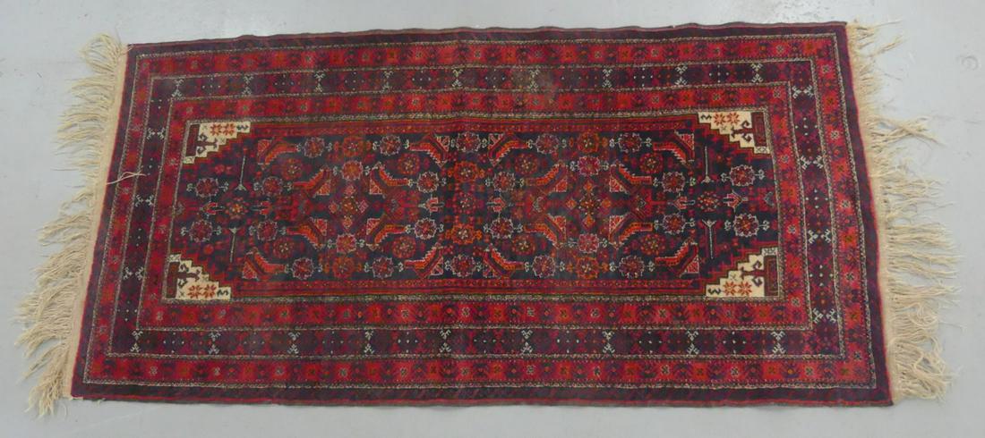 PERSIAN BALOUCH WOOL THROW RUG (1 of 5)