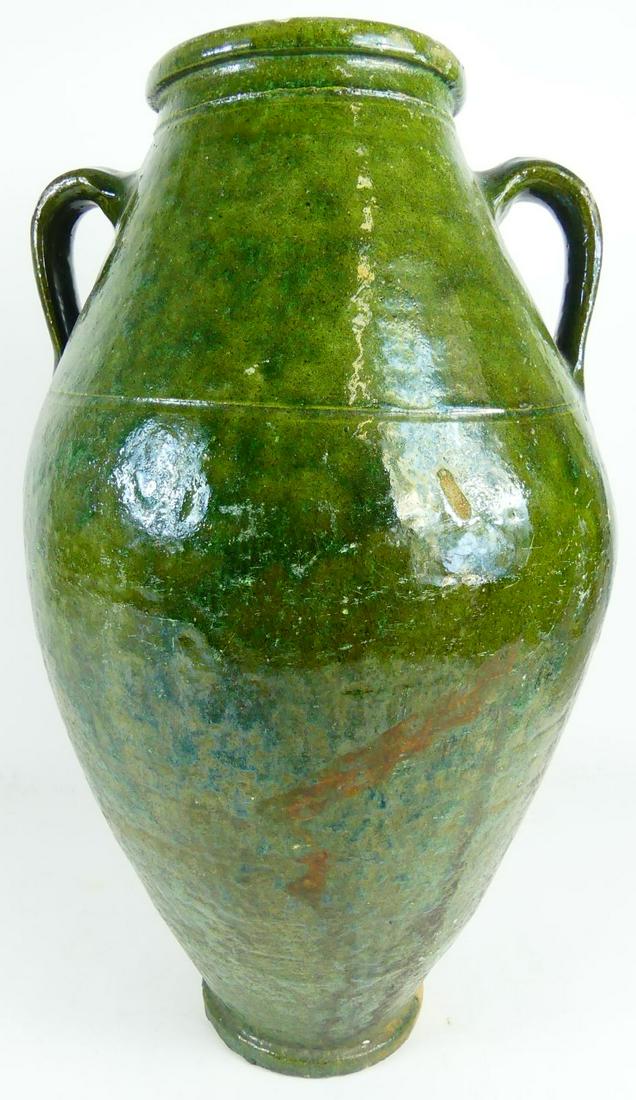 MEDITERRANEAN TERRACOTTA AMPHORA OLIVE JAR (1 of 5)