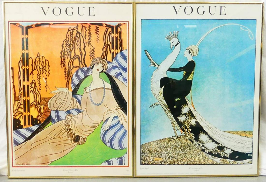 2pc VOGUE VINTAGE POSTERS (1 of 11)