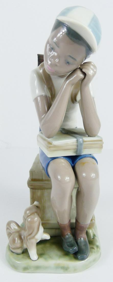 LLADRO 'EXAM DAY' PORCELAIN FIGURINE (1 of 7)