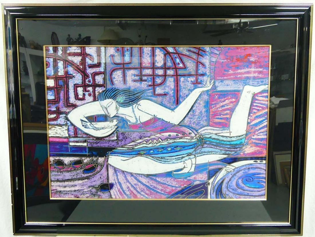 ADRIAN WONG SHUE 'SONGBIRD' SERIGRAPH (1 of 10)