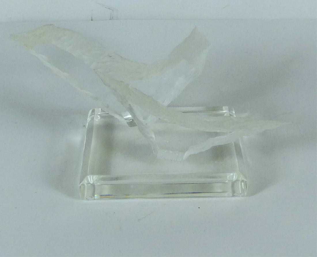 VAN TEAL LUCITE SCULPTURE (1 of 9)