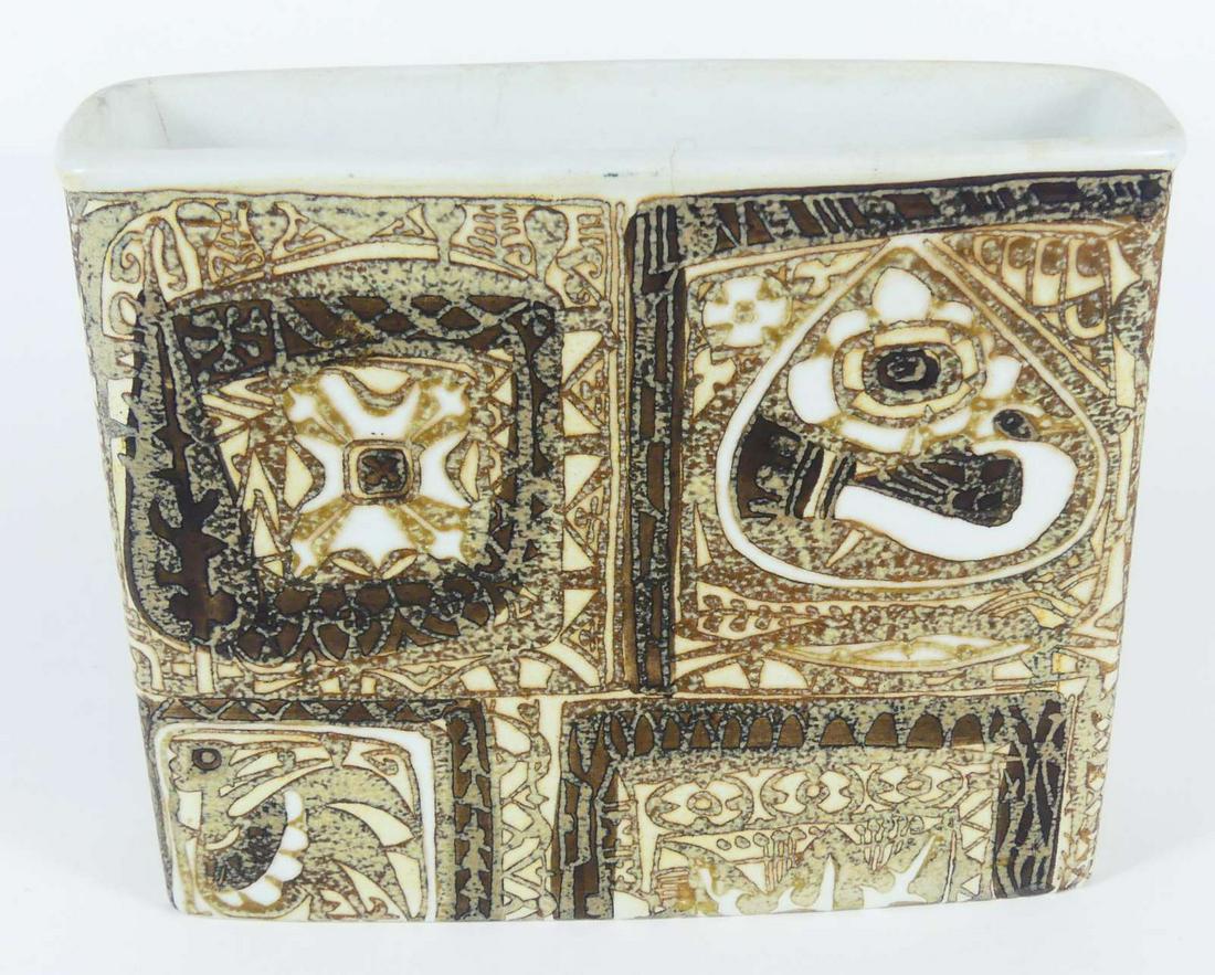 ROYAL COPENHAGEN NILS THORSSEN FAIENCE VASE (1 of 6)