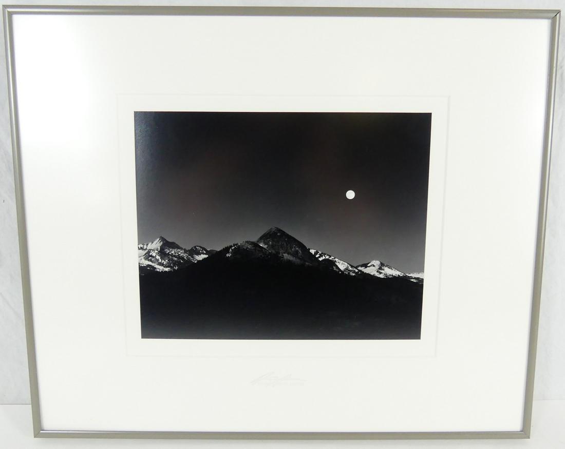 ANSEL ADAMS 'MOONRISE FROM GLACIER POINT YOSEMITE' (1 of 5)