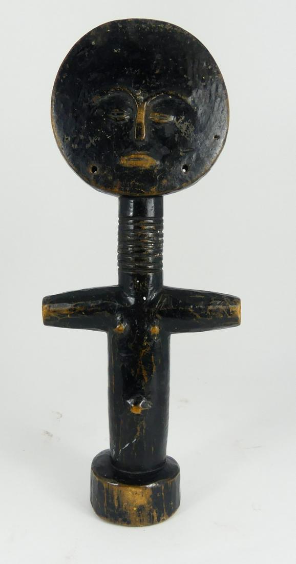 AFRICAN ASHANTI CARVED WOOD FERTILITY IDOL (1 of 6)