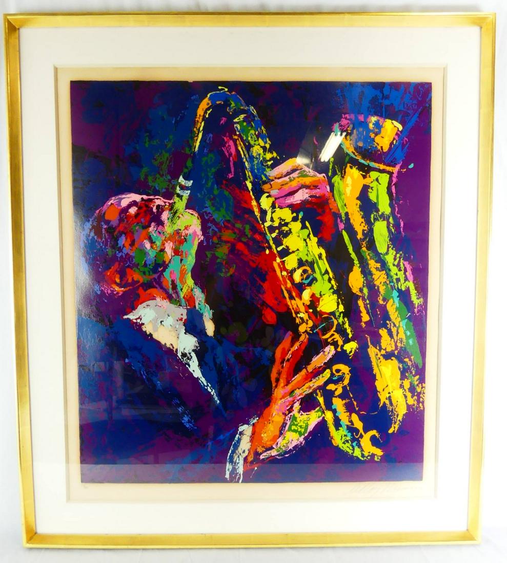 LEROY NEIMAN 'SAX MAN' SERIGRAPH (1 of 8)