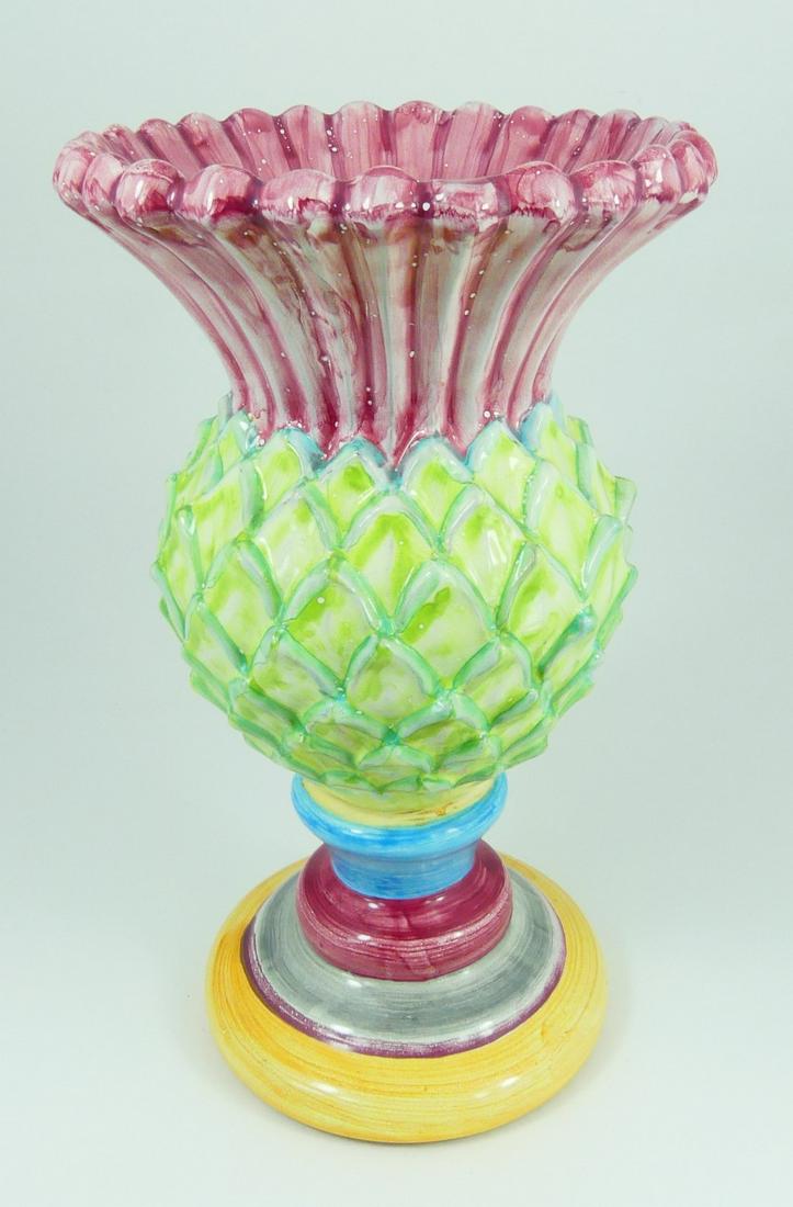 MACKENZIE CHILDS CERAMIC VASE (1 of 7)