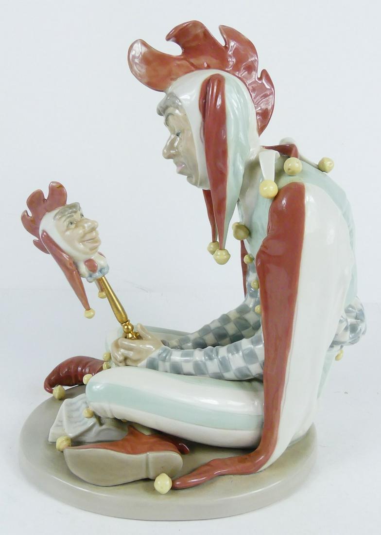LLADRO 'COURT JESTER' PORCELAIN FIGURINE ROCKWELL (1 of 6)