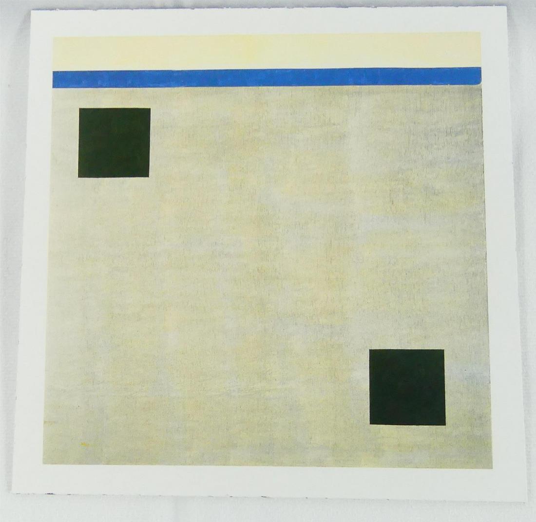 AGNES MARTIN 'UNTITLED (2004)' OFFSET LITHOGRAPH (1 of 4)