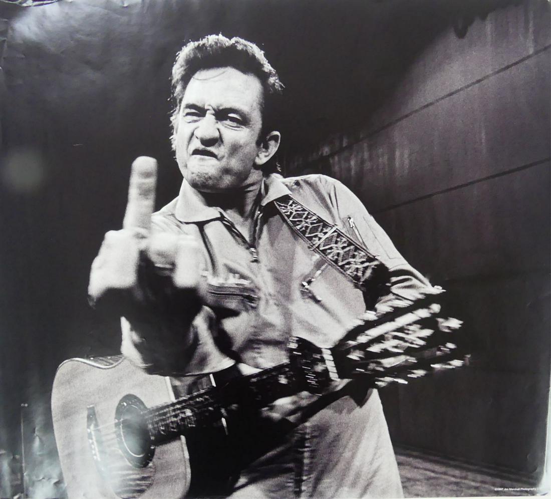 JIM MARSHALL 'JOHNNY CASH AT SAN QUENTIN PRISON' (1 of 4)