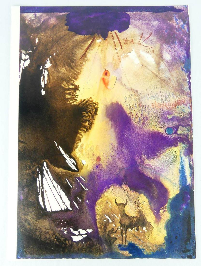 SALVADOR DALI 'I AM THE LORD YOUR GOD' LITHOGRAPH (1 of 14)
