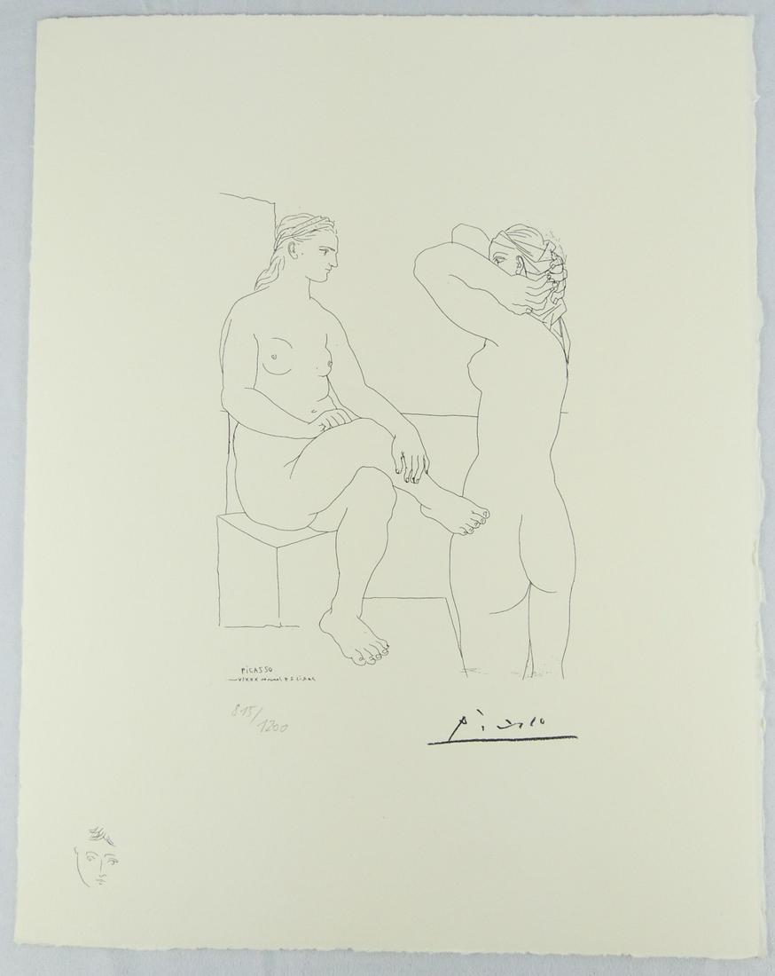 PABLO PICASSO 'WOMEN AT THE BATH' LITHOGRAPH (1 of 10)