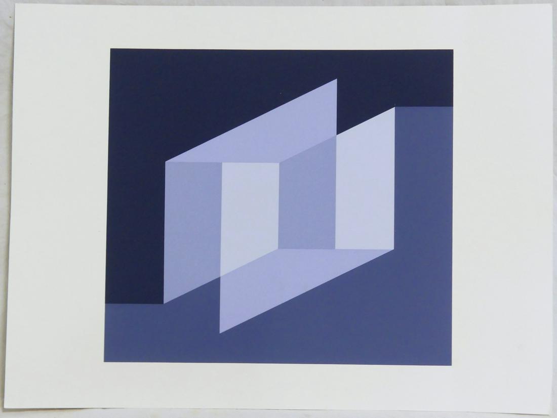 JOSEF ALBERS FORMULATION ARTICULATION SCREENPRINT (1 of 4)