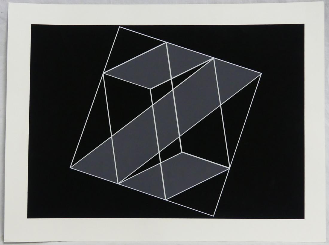 JOSEF ALBERS FORMULATION ARTICULATION SCREENPRINT (1 of 4)