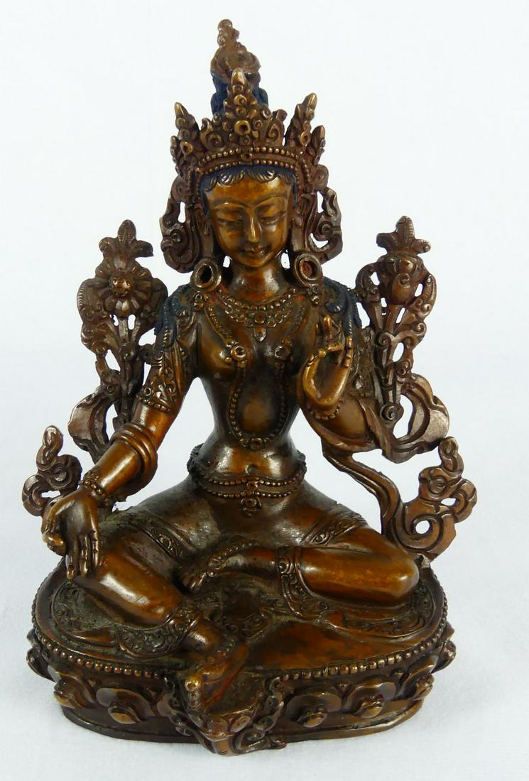 TIBETAN BUDDHISM TARA BRONZE (1 of 8)